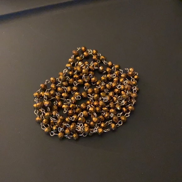 New Versatile golden brown necklace. - Picture 14 of 16